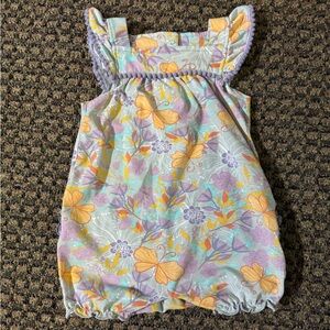 Rufflebutts Floral Romper Size 6-12 Months - Great Condition